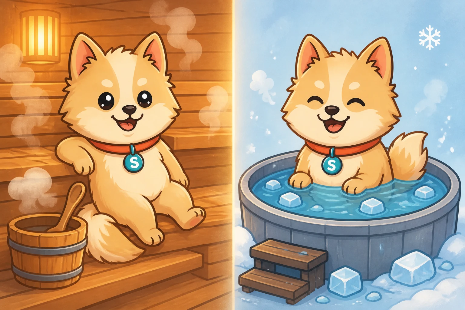 Sauna vs cold plunge: which one actually has the longevity evidence?